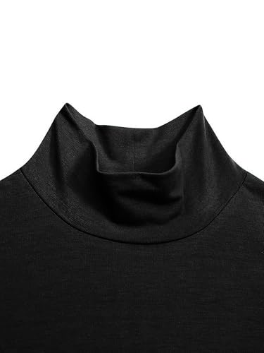 WSPLYSPJY Women Girls High Neck Long Sleeve Abaya Muslim Dress Solid Color Prayer Clothes Islamic Robe4