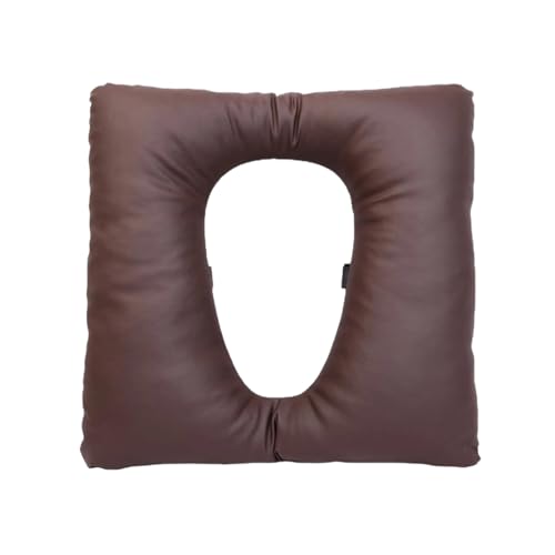 Asiento Elevado para Inodoro para Mayores - De Cuero de PU e Impermeable | Elevador de Asiento de Inodoro Acolchado para Personas Mayores | para Mujeres Hombres Abuela Baño Hogar Hotel