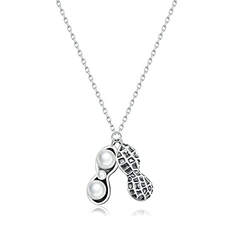 Collier Lucky Peanuts Shell orné de perles pendantes de haute qualité