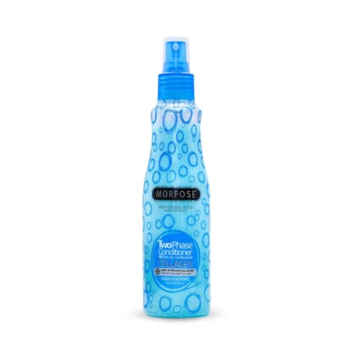Morfose Collagen 2-Phasen Leave-In Conditioner Spray 220ml – Haarpflegespülung - Haarpflege für trockenes & sprödes Haar – feuchtigkeitsspendend, stärkend & hitzeschützend