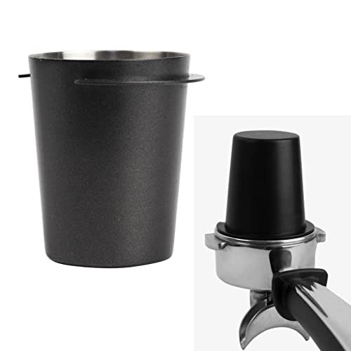 #N/A Regenerierbarer Kaffeestaubbehälter für 58 Mm Kaffeemühlen Manipulator, Schwarz – Bild 3