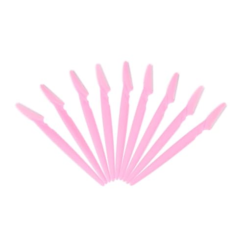 TOVINANNA Facial Razors 30pcs Stainless Steel Eyebrow Lightweight Portable Makeup Tools for Women and