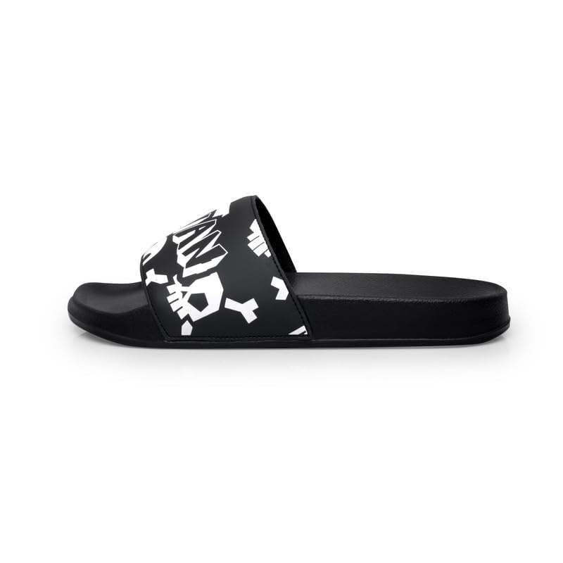 arvan Mens Graphic Print EVA Sliders | Lightweight Slip-On Slippers with Cushioned Sole | Casual Open-Toe Slides-picture-23
