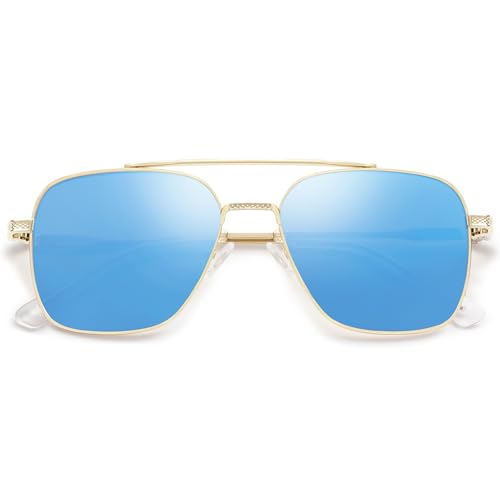 SOJOS Aviator Sunglasses for Men WomensTrendy Designer Shades SJ1232