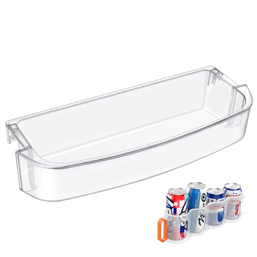 UPGRADED WPW10451873 Refrigerator Door Bin Compatible With Whirlpool Kenmore Refrigerator Door Shelf Replacement W10451873, AP6021633, WRS571CIDM01, WRS571CIHZ04,WRS571CIHZ01 Narrow Refrigerator shelf