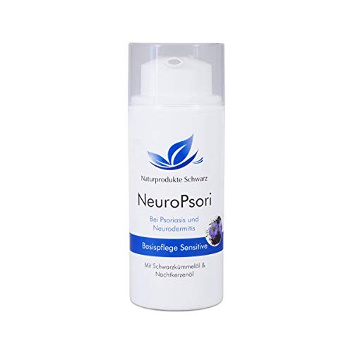 Naturprodukte Schwarz - NeuroPsori Basispflege Sensitive, Creme bei Neurodermitis, 100ml