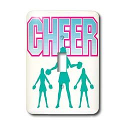 Interrupteur simple pom-pom girl 3dRose lsp_116297_1 pour chambre