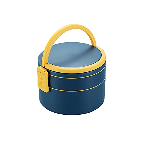 2-stöckige auslaufsichere stapelbare Lunchbox - auslaufsichere Lunchbox Cover