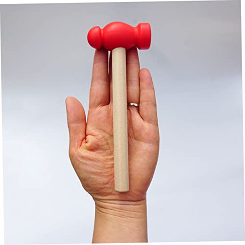 Generic 2 Peças Martelos De Madeira Para Crianças Martelo De Brinquedo Interessante Martelo De Simul