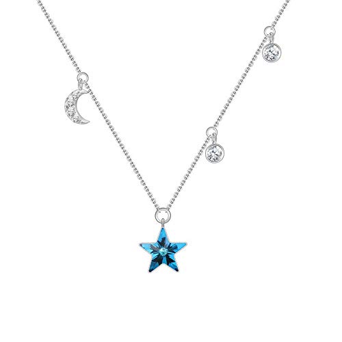 Collier en Argent Sterling anti irritation et éclat cristal durable