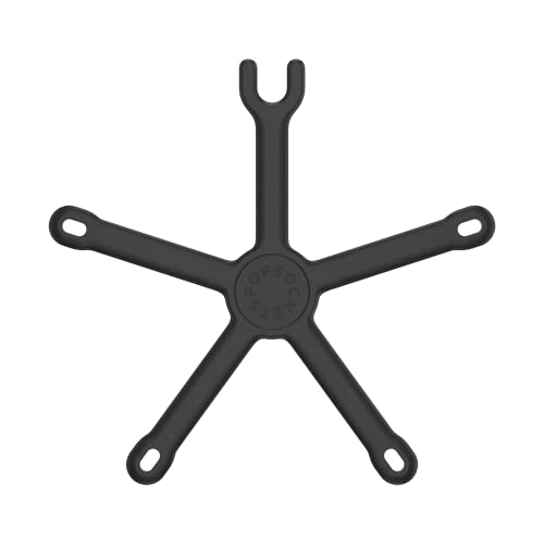 Image of PopSockets Flexible Phone Mount & Stand, Phone Tripod Mount, Universal Device Mount - Black