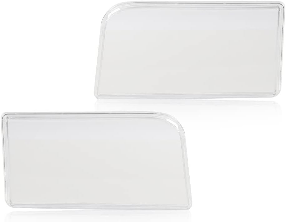 G-PLUS Headlights w/Corner Signal Bumper Lamps Compatible with 1992-1996 Bronco Compatible with 1992-1996 F150 F2TZ13008A, F2TZ13008B Clear