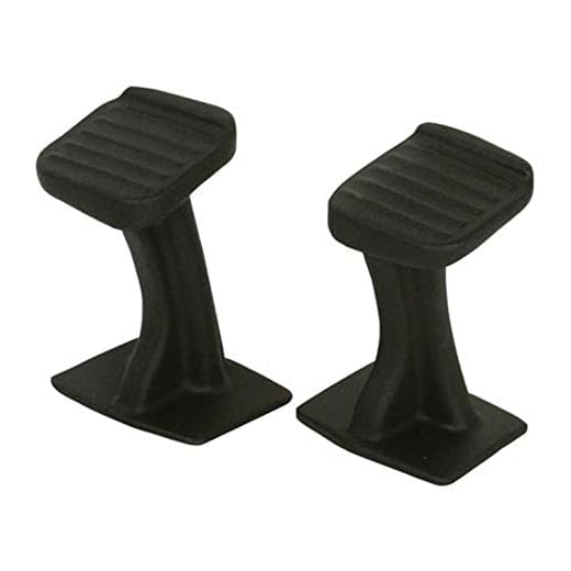 Wes Products Universal Single Seat ATVs Replacement Foot Pegs
