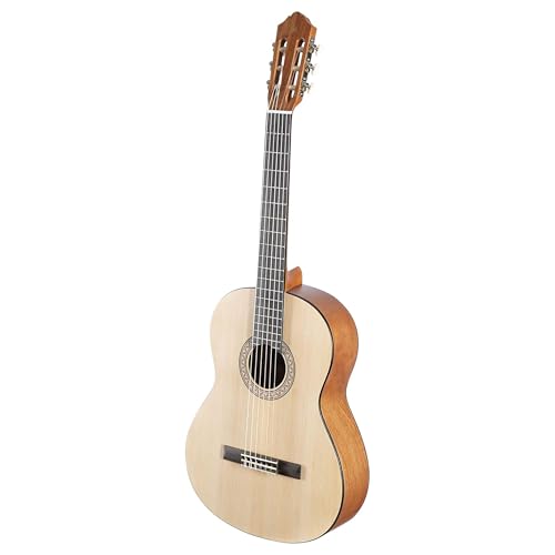 Yamaha C40MII Guitarra Clásica Guitarra 4/4 de madera, 65 cm 25 9/16”, 6 cuerdas de nylon, Color Natural (Acabado mate)