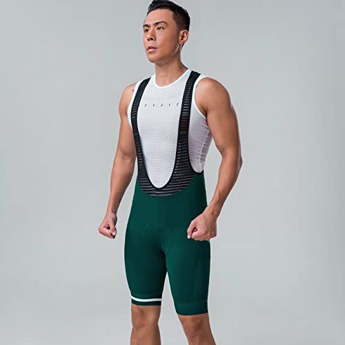Morethan ビブパンツ 5分丈 バックポケット サイドポケット