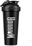 Warrior Bouteille shaker de protéines noire de 600 ml – The Home of Creatine – Tasse shake...