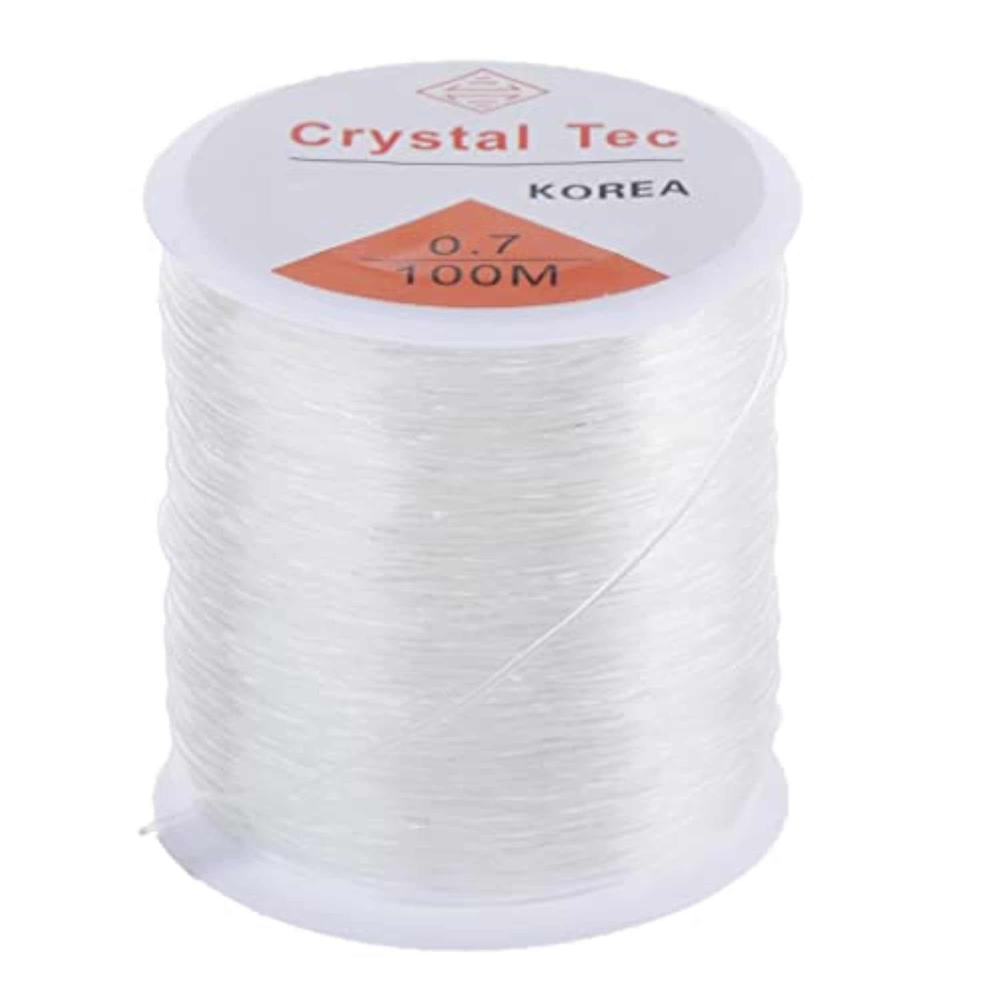 2x1 Roll Clear Elastic Thread Jewelry Making Cord, 100 Meters