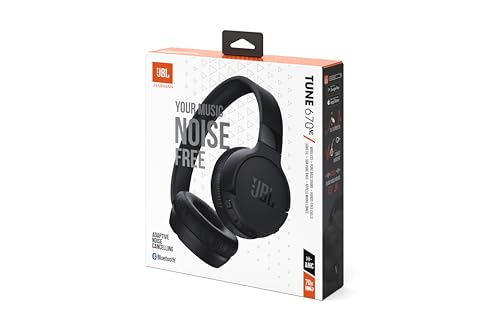 JBL Tune 670NC – Kabellose On-Ear-Kopfhörer mit adaptivem Noise-Cancelling und faltbarem Design – Bis zu 44 Stunden Akkulaufzeit mit Schnellladefunktion – Schwarz 5