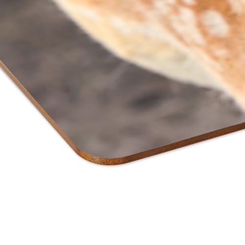 Set de table biche en liège grand format pour repas nature