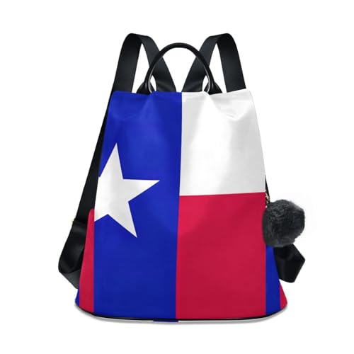 Sac à dos décontracté Texas pour les sorties urbaines des femmes