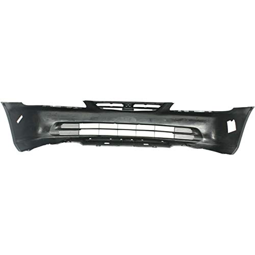 Image of FitParts Compatible with Honda Accord 2001-2002 Front Bumper Cover | Primed, Without Parking Sensor Holes, Sedan, Ready to Paint, OEM 04711S84A91ZZ, HO1000196