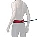UCEDER Swim Tether Stationary Swimming,Swim Resistance Belt, Swim Bungee Training Belt, Pool Swim Trainer Belt Harness,Great for Swim Training & Exercise（Red