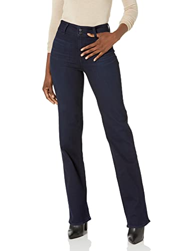 PAIGE Women's Blake Transcend Vintage High Rise Slim Flare W/Wide Waistband + Double Button