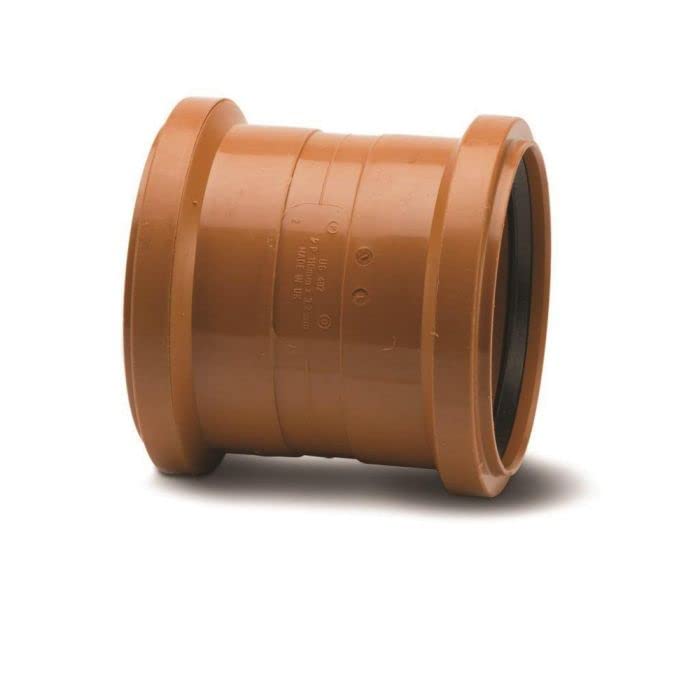 Polypipe UG602 Underground Drain 160mm Polypropylene Coupler Double Socket