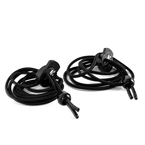 VeloChampion Lacci Elastici autobloccanti, Neri