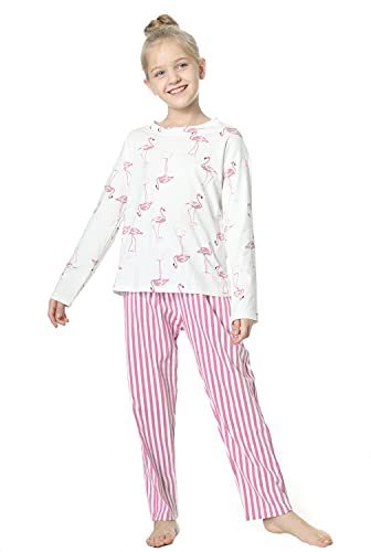 Pajamas for Girls Sleepover Matching PJS Set Summer Cute Loungewear Size 6-15