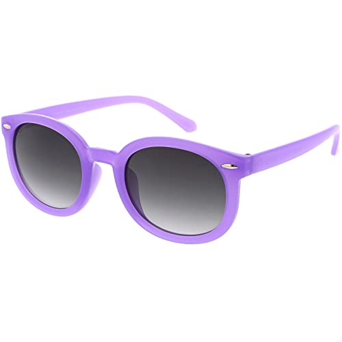zeroUV - Kids Round Oversize Retro Fashion Kids Sunglasses D2992