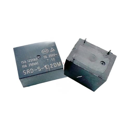 Relais 12V SRD-S-112DM pour la domotique et la gestion connectee