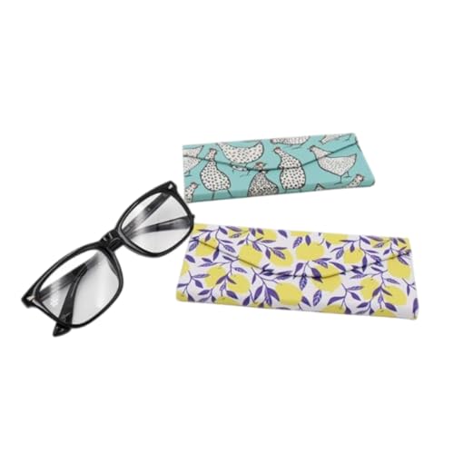 Image of Real Sic Glasses Case for Men and Women - Magnetic Folding Hard Shell Sunglass Holder - Inspired by Adorable Animals