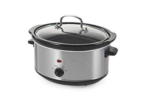 Galileo Casa 2187876 pentola elettrica Slow Cooker 3.5lt 200w Acciaio,