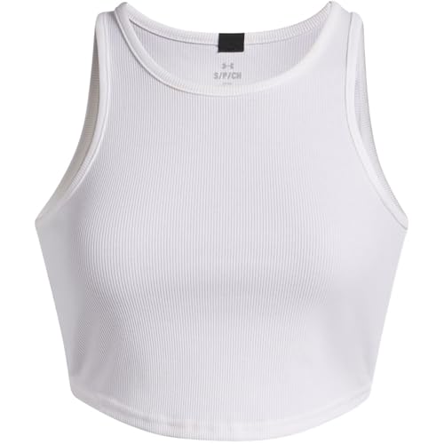 Under Armour UA Rival Rib Tank Kadın Atlet White / / White MD
