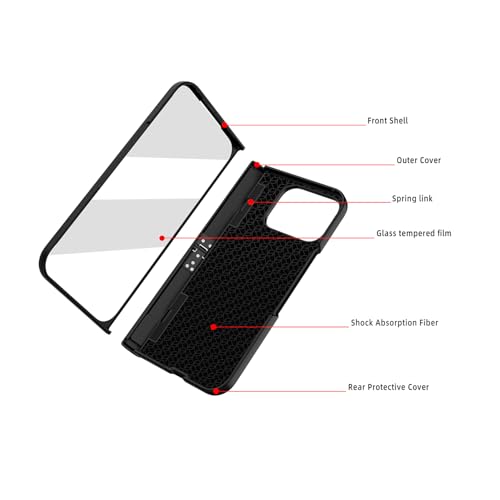 Coque Google Pixel 10 Pro Fold antichoc 360 avec support vidéo et charnière protégée - 6