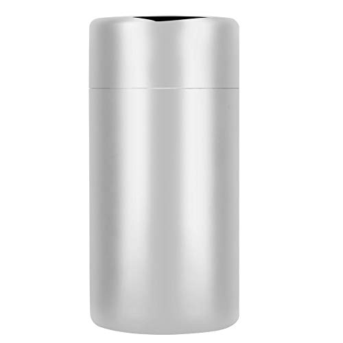 Bote de té, bote de té portátil de acero inoxidable 304 con tapas dobles herméticas, contenedor de granos de café para la cocina casera y el restaurante(L 550ML)
