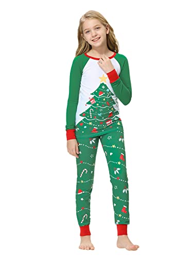 Ventelan Family Matching Christmas Pajamas Set Holiday Santa Claus Sleepwear Xmas Loungewear Set For Couples And Kids,Women,S #TOP2