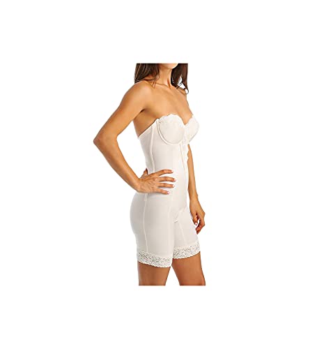 Va Bien Women's Strapless Low Back Bodysuit With Legs 1294 34C Champagne #TOP12