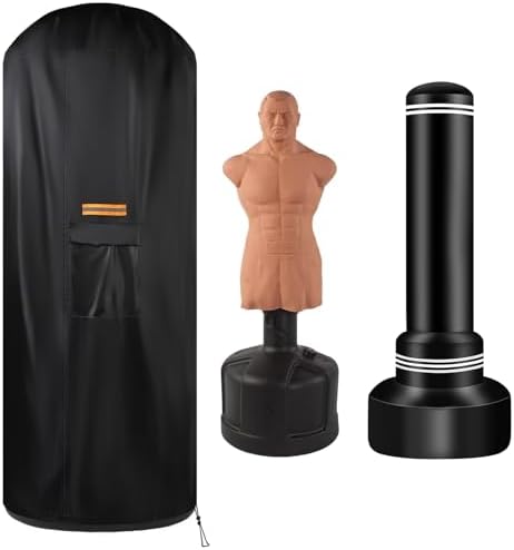 Free Standing Punching Bag Cover 3 Types, 420D Oxford Full Protec...