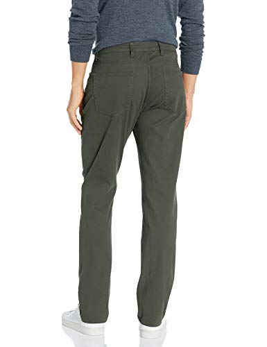 Image of Amazon Essentials Men's Athletic Fit Chinos, Work Pants, 5-Pocket, Cotton Stretch