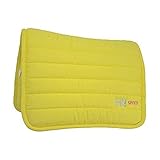 tapis de selle reversible Fabriqué en Angleterre HySpeed Tapis de Selle/Tapis de Selle réversible Néon Jaune Vif