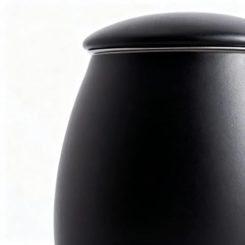 Image of Yundu 12 OZ Matte Black Ceramics Teacup with Infuser and Lid, Mug with Lid for Steeping - Stainless Steel Infuser for Loose Leaf Tea, Home Office Gift for Tea Lovers