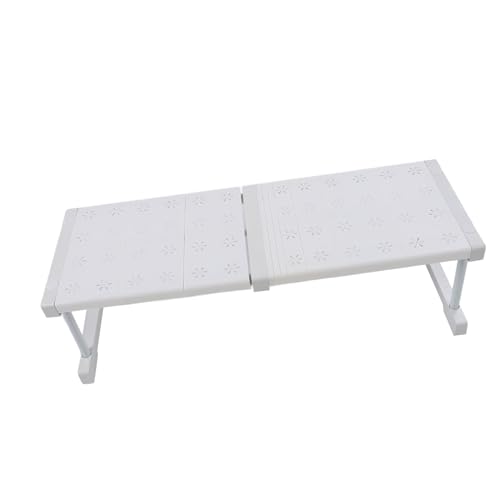 Étagère de rangement extensible 24cm pour placard et armoire modulable