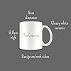 MUGGZ Personalised 21st Birthday Mug for Men – Add Name – “21 Years of Being Awesome” – Blue Design – Ceramic 11oz Mug #2
