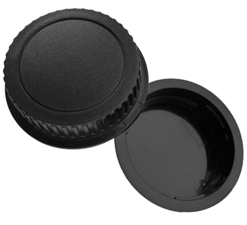 Rear Lens Cap Cover Compatible with All Canon EOS EF and EF-S Camera Lens,[4 Pack] Canon EOS T7 T6 90D 80D 77D 70D 60D 5Ds 1DX 5D 7D / 6D Mark II III 200D Rebel SL3 SL2 T6i T7i T6S T4i T5i T5 T3.