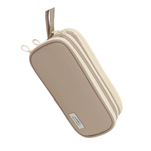Estuche para lápices, estuche para bolígrafos, gran capacidad, suministros estéticos para el regreso a clases, gran capacidad