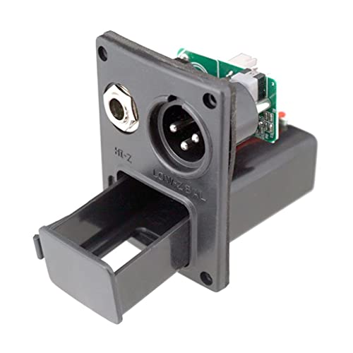 Équaliseur EQ guitare électrique boîtier batterie 9v compartiment plastique pickup
