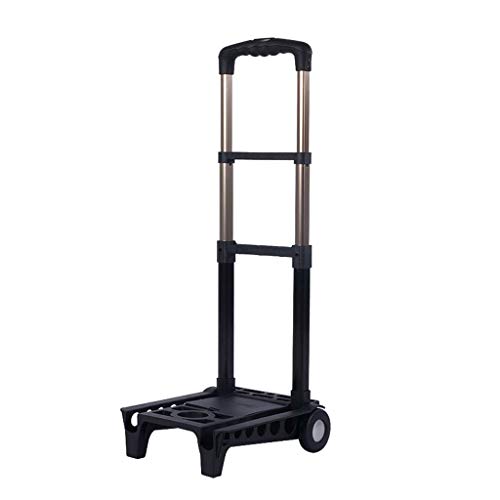 SmPinnaA Carro Plegable Portátil, Carro Utilitario De Estructura Sólida De 4 Ruedas De Servicio Pesado De 35 Kg, Equipaje, Uso Personal, Viajes, Automóvil, Móvil, Viajes Y Compras