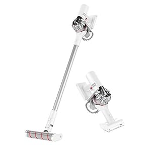 Dreame V9 Pro Aspirateur Balai sans Fil sans Sac, 4 en 1 Aspirateur Puissant Avec (puissance d’aspiration de 20,000 Pa, durée de fonctionnement allant jusqu’à 60 minutes, Faible bruit)